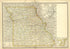 Map of Missouri from Historical Hand-atlas, Illustrated, Containing Large Scale Copper Plate Maps of Each State and Territory of the United States, and the Provinces of Canada, Together With a Complete Reference Map of the World, … 1881 by Relic Map Company