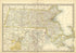 Map of Massachusetts from Historical Hand-atlas, Illustrated, Containing Large Scale Copper Plate Maps of Each State and Territory of the United States, and the Provinces of Canada, Together With a Complete Reference Map of the World, … 1881 by Relic Map Company