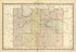 Map of Manitoba from Historical Hand-atlas, Illustrated, Containing Large Scale Copper Plate Maps of Each State and Territory of the United States, and the Provinces of Canada, Together With a Complete Reference Map of the World, … 1881 by Relic Map Company