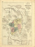 No. 9 Map of Jerusalem from Historical Hand-atlas, Illustrated, Containing Large Scale Copper Plate Maps of Each State and Territory of the United States, and the Provinces of Canada, Together With a Complete Reference Map of the World, … 1881 by Relic Map Company