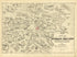 No. 10 Map of the Environs of Jerusalem from Historical Hand-atlas, Illustrated, Containing Large Scale Copper Plate Maps of Each State and Territory of the United States, and the Provinces of Canada, Together With a Complete Reference Map of the Worl... by Relic Map Company