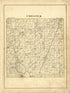 Map of Chester from Historical Hand-atlas, Illustrated, Containing Large Scale Copper Plate Maps of Each State and Territory of the United States, and the Provinces of Canada, Together With a Complete Reference Map of the World, … 1881 by Relic Map Company