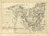 No. 5 Map of the Lands of the Exodus from Historical Hand-atlas, Illustrated, Containing Large Scale Copper Plate Maps of Each State and Territory of the United States, and the Provinces of Canada, Together With a Complete Reference Map of the World, ... by Relic Map Company