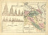 No. 6 Countries of the Exile, No. 7 Mountains of the Exile, No. 8 Rivers from Historical Hand-atlas, Illustrated, Containing Large Scale Copper Plate Maps of Each State and Territory of the United States, and the Provinces of Canada, Together With a C... by Relic Map Company