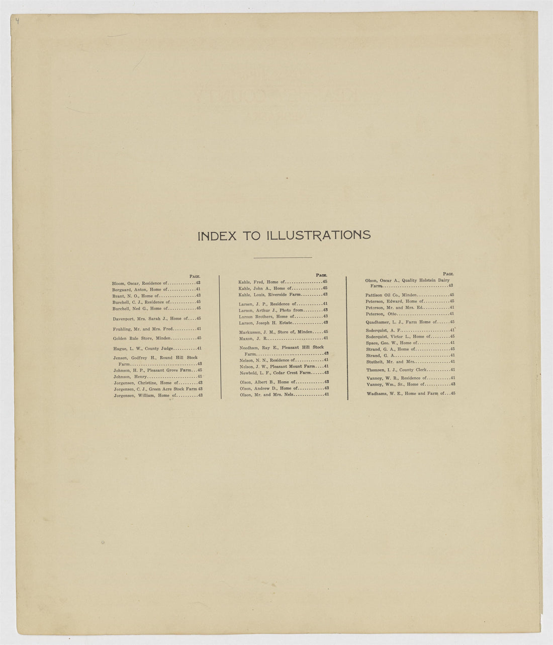 This old map of Kearney County, Nebraska,  was created by Geo. A. Ogle &amp; Co in 1923
