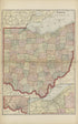 Ohio from Atlas and Directory of Paulding County, Ohio : Containing Maps of Paulding County, Townships, and Incorporated Villages, Also Maps of the United States and State of Ohio : Together With an Outline … 1905 by Relic Map Company