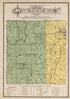 Union and West Part of Jackson from Atlas and Plat Book of Poweshiek County, Iowa : Containing Outline Map of the County, Plats of All the Townships With Owners&