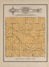 Pleasant Township from Atlas and Plat Book of Poweshiek County, Iowa : Containing Outline Map of the County, Plats of All the Townships With Owners&