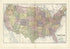 Map of the United States from Atlas and Plat Book of Jasper County, Iowa : Containing Outline Map of the County, Plats of All the Townships With Owners&