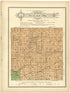 Map of Rock Creek and Part of Kellogg Township from Atlas and Plat Book of Jasper County, Iowa : Containing Outline Map of the County, Plats of All the Townships With Owners&