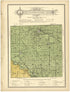 Map of W. Part of Poweshiek & N. Part of Washington Township from Atlas and Plat Book of Jasper County, Iowa : Containing Outline Map of the County, Plats of All the Townships With Owners&