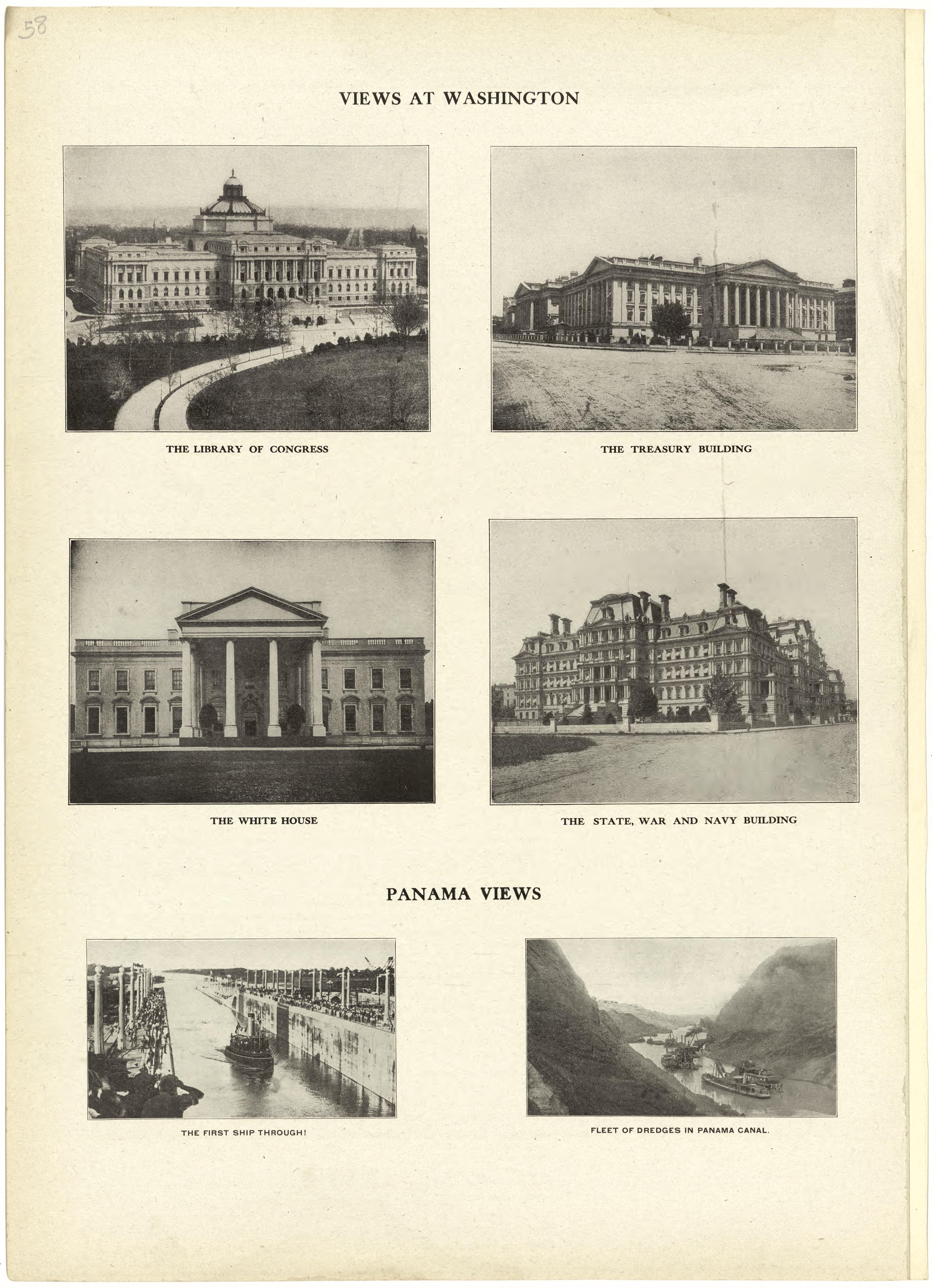 Views at Washington from Atlas and Plat Book of Jasper County, Iowa : Containing Outline Map of the County, Plats of All the Townships With Owners&
