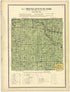 Map of Mound Prairie and Part Fair View Townships from Atlas and Plat Book of Jasper County, Iowa : Containing Outline Map of the County, Plats of All the Townships With Owners&
