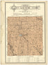 Map of East Half of Elk Creek Township from Atlas and Plat Book of Jasper County, Iowa : Containing Outline Map of the County, Plats of All the Townships With Owners&