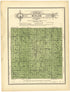 Map of Richland Township from Atlas and Plat Book of Jasper County, Iowa : Containing Outline Map of the County, Plats of All the Townships With Owners&