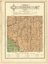Map of Parts of Palo Alto and Fair View Township from Atlas and Plat Book of Jasper County, Iowa : Containing Outline Map of the County, Plats of All the Townships With Owners&