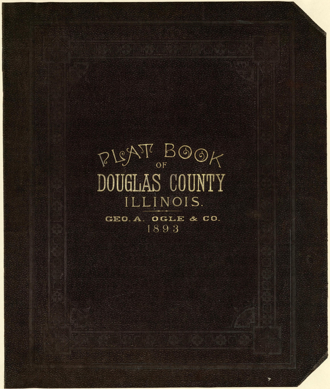 Plat Book of Douglas County, Illinois from Plat Book of Douglas County, Illinois 1893 by Relic Map Company