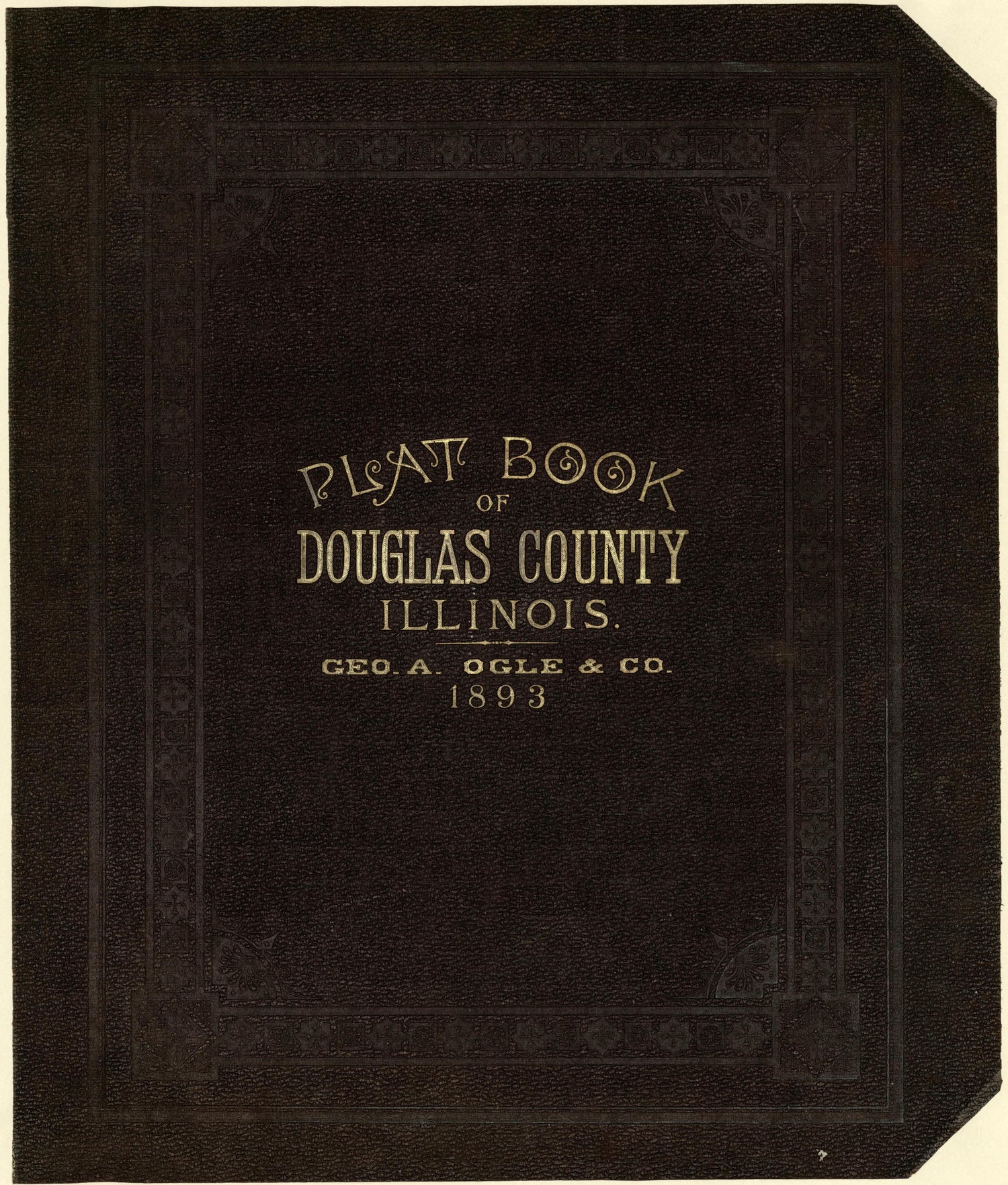 Plat Book of Douglas County, Illinois from Plat Book of Douglas County, Illinois 1893 by Relic Map Company