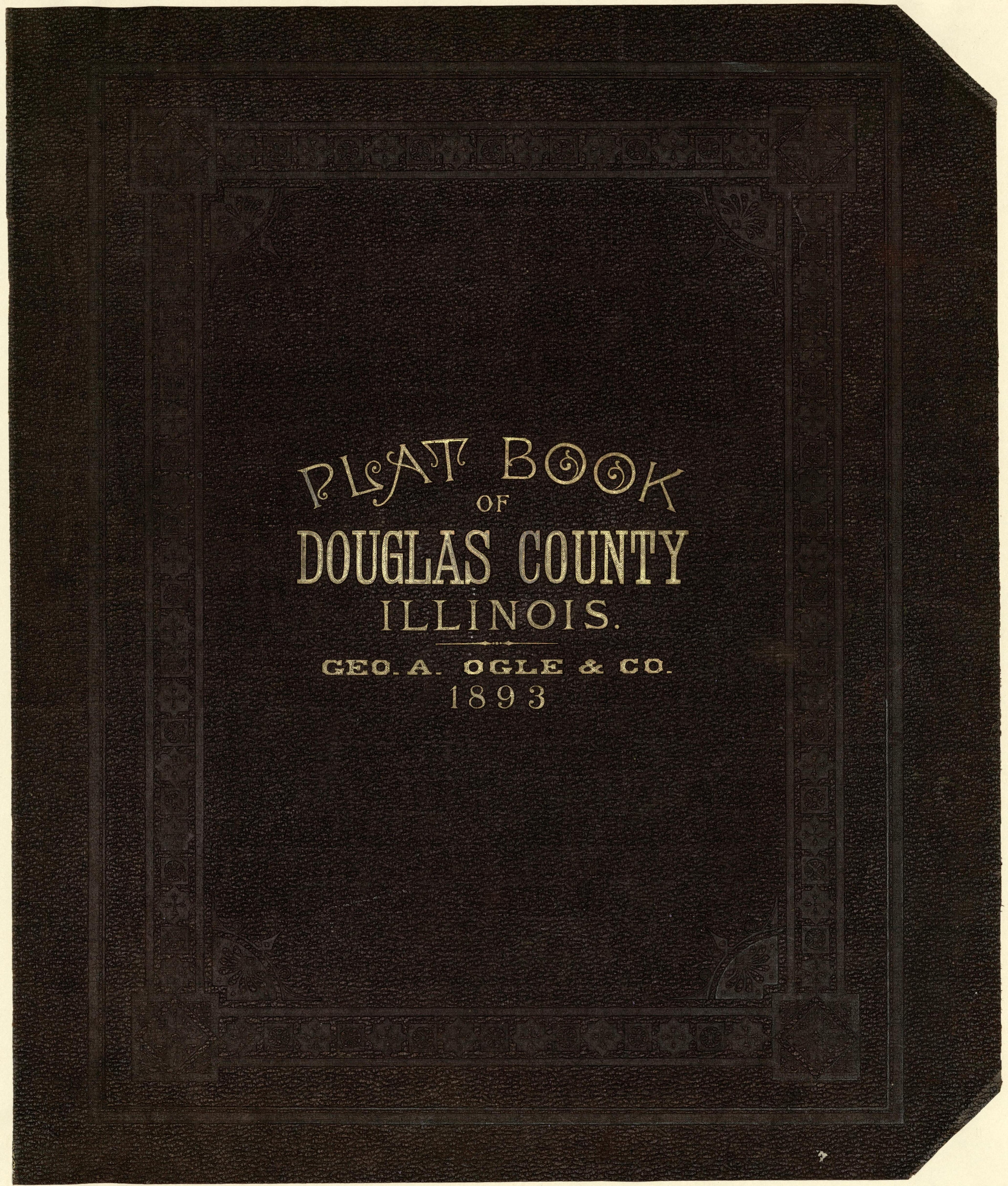 Plat Book of Douglas County, Illinois from Plat Book of Douglas County, Illinois 1893 by Relic Map Company