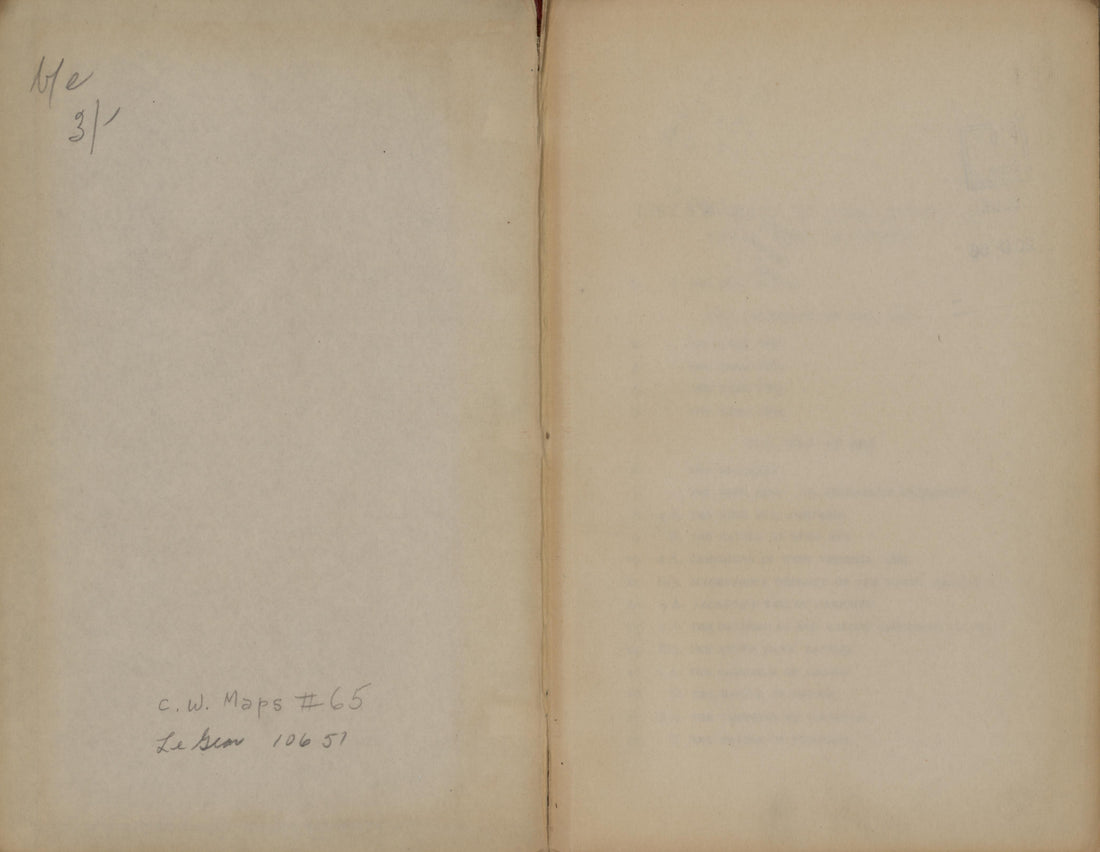 Endpages, Annotated from the American Civil War--maps 1910 by Relic Map Company