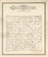 Map of Lamour Township from Standard Atlas of Pembina County, North Dakota : Including a Plat Book of the Villages, Cities and Townships of the County, Map of the State, United States and World : Patrons Directory, … 1928 by Relic Map Company