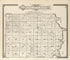 Map of Lincoln Township from Standard Atlas of Pembina County, North Dakota : Including a Plat Book of the Villages, Cities and Townships of the County, Map of the State, United States and World : Patrons Directory, … 1928 by Relic Map Company