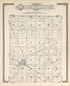 Map of Walhalla Township from Standard Atlas of Pembina County, North Dakota : Including a Plat Book of the Villages, Cities and Townships of the County, Map of the State, United States and World : Patrons Directory, … 1928 by Relic Map Company