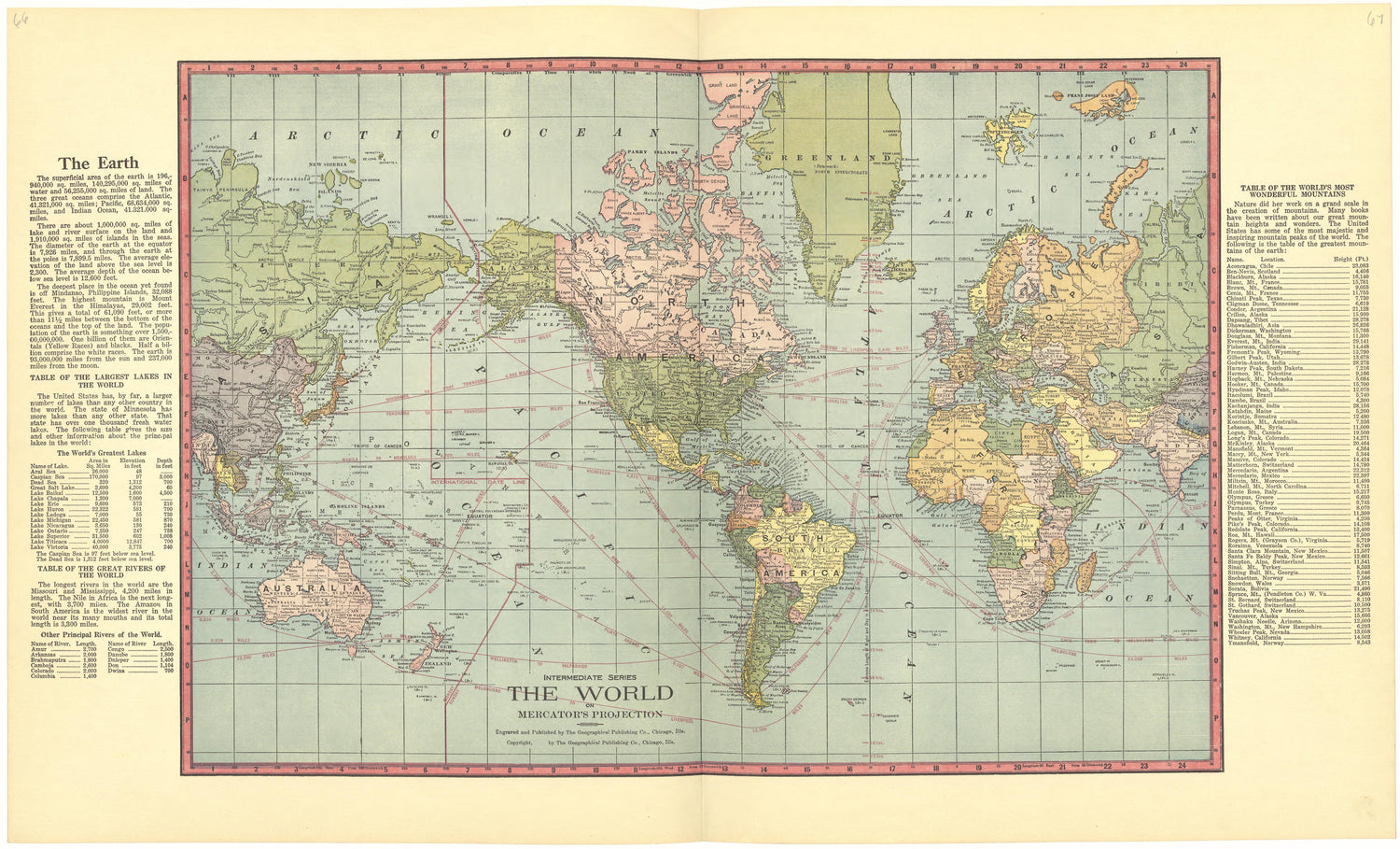 The World On Mercator&