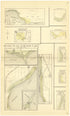 Resort Plats On Detroit Lake from Standard Atlas of Becker County, Minnesota : Including a Plat Book of the Villages, Cities and Townships of the County, Map of the State, United States and World : Patrons Directory, Reference … 1929 by Relic Map Company