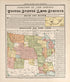 United States Land Surveys from Standard Atlas of Buena Vista County, Iowa : Including a Plat Book of the Villages, Cities and Townships of the County, Map of the State, United States and World, Patrons Directory, Reference … 1908 by Relic Map Company