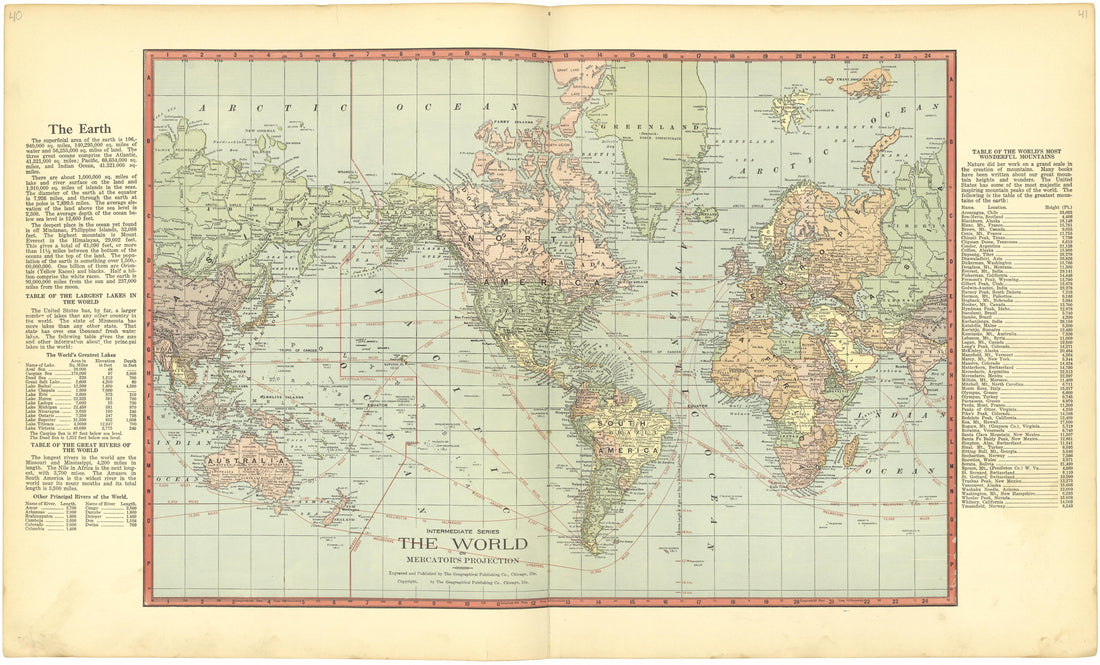 The World On Mercator&