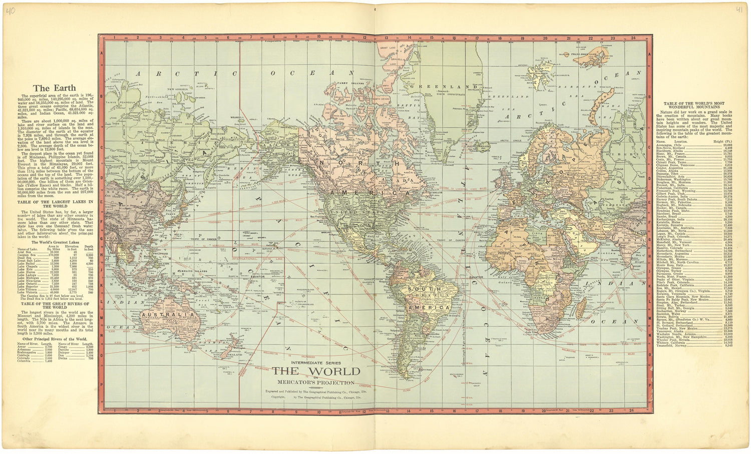 The World On Mercator&