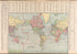 The World from Standard Atlas of Kendall County, Illinois : Including a Plat Book of the Villages, Cities and Townships of the County, Map of the State, United States and World : Patrons Directory, Reference … 1903 by Relic Map Company