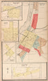 Bristol Station, Lisbon, Millbrook, Little Rock, & Oswego from Standard Atlas of Kendall County, Illinois : Including a Plat Book of the Villages, Cities and Townships of the County, Map of the State, United States and World : Patrons Directory, Refer... by Relic Map Company