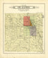 Plat of Big Rapids from Plat Book of Mecosta County, Michigan 1900 by Relic Map Company