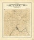 Plat of Fork from Plat Book of Mecosta County, Michigan 1900 by Relic Map Company