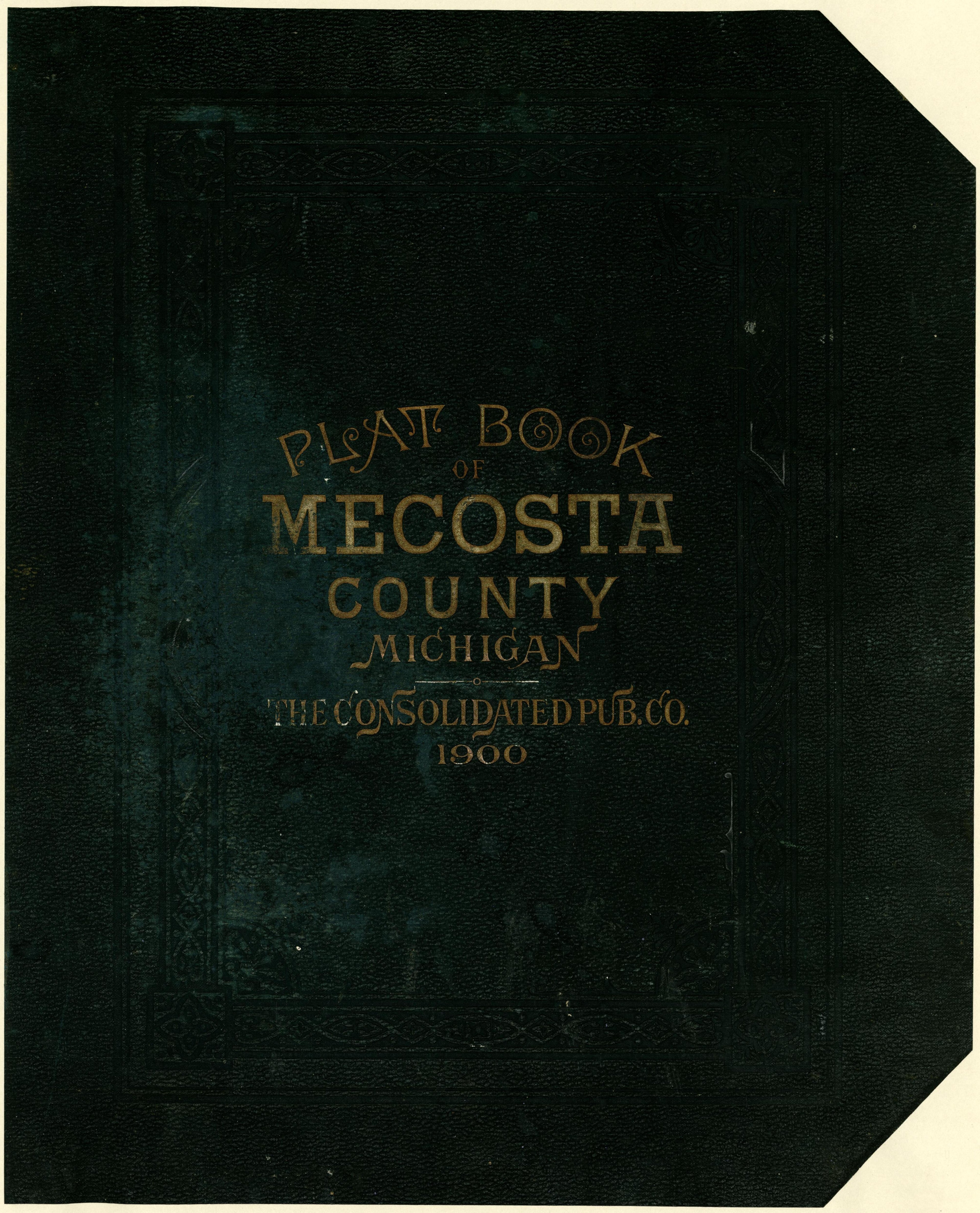 Plat Book of Mecosta County, Michigan from Plat Book of Mecosta County, Michigan 1900 by Relic Map Company