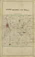Outline Map of Mecosta, County Michigan from Plat Book of Mecosta County, Michigan 1900 by Relic Map Company