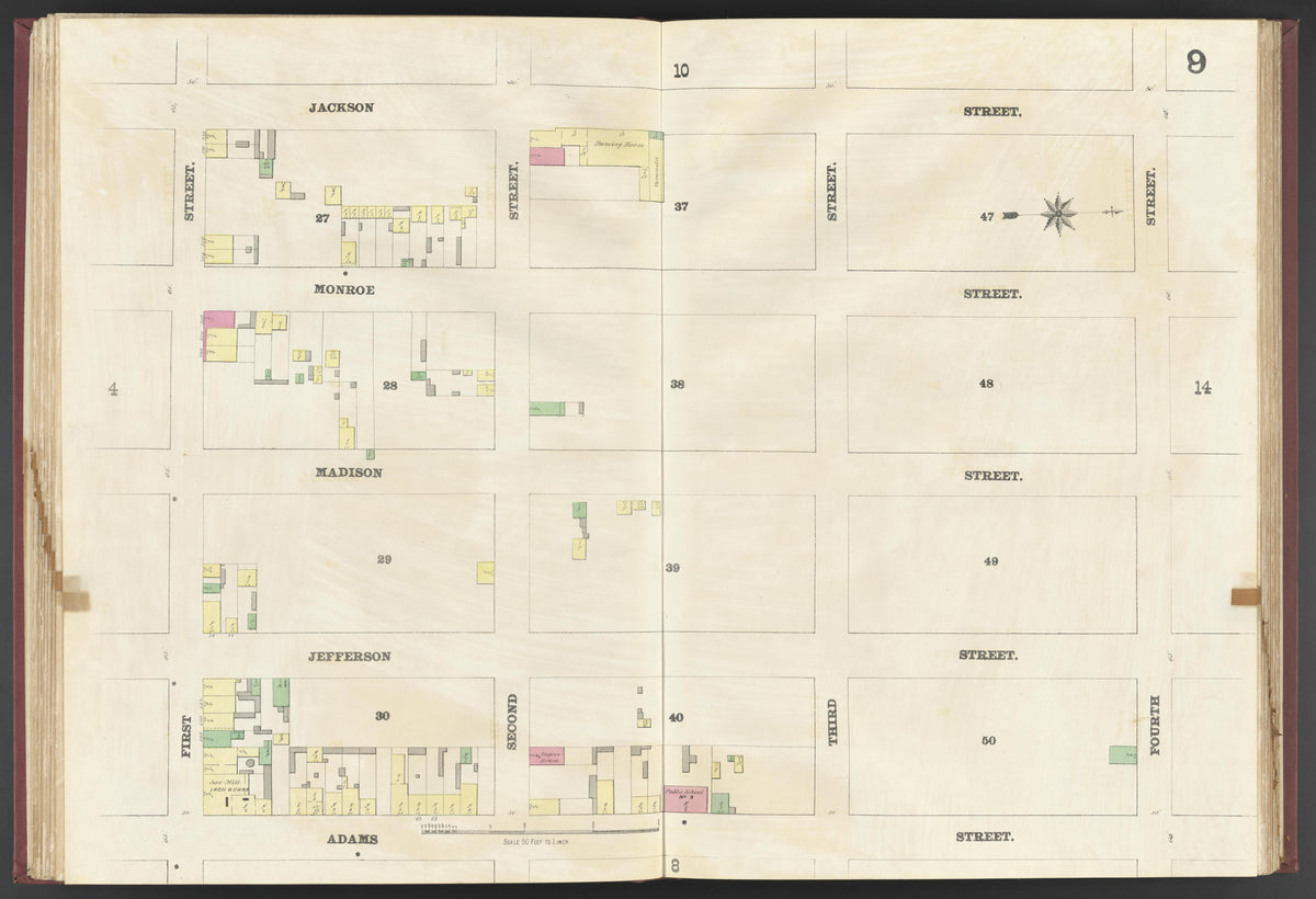 Image 11 of Insurance Map of the City of Hoboken, N.J. from Insurance Map of the City of Hoboken, N.J 1873 by Relic Map Company