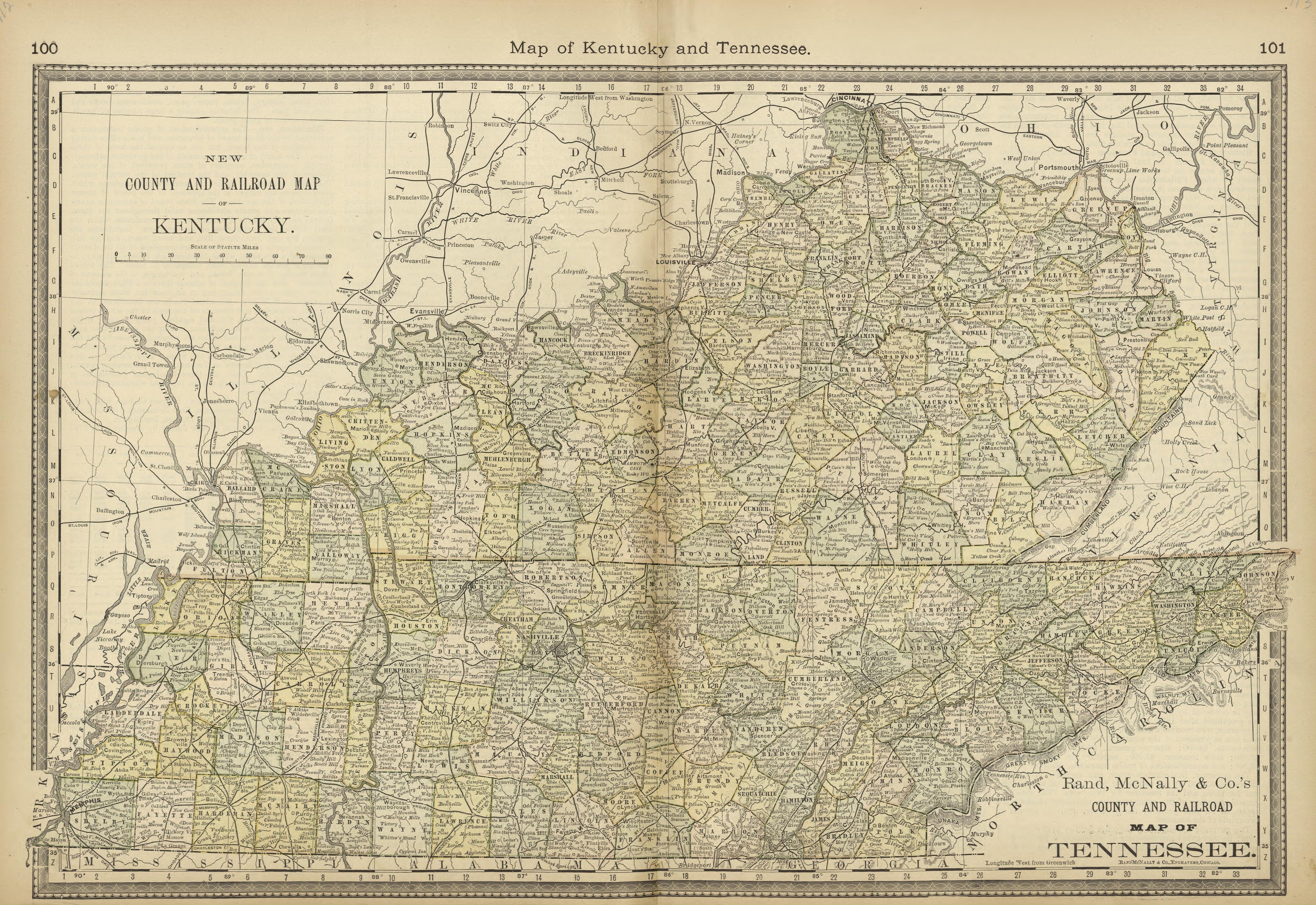 This old map of Pleasants County, , West Virginia, Wood County was created by H.H. Hardesty (Firm) in 1882