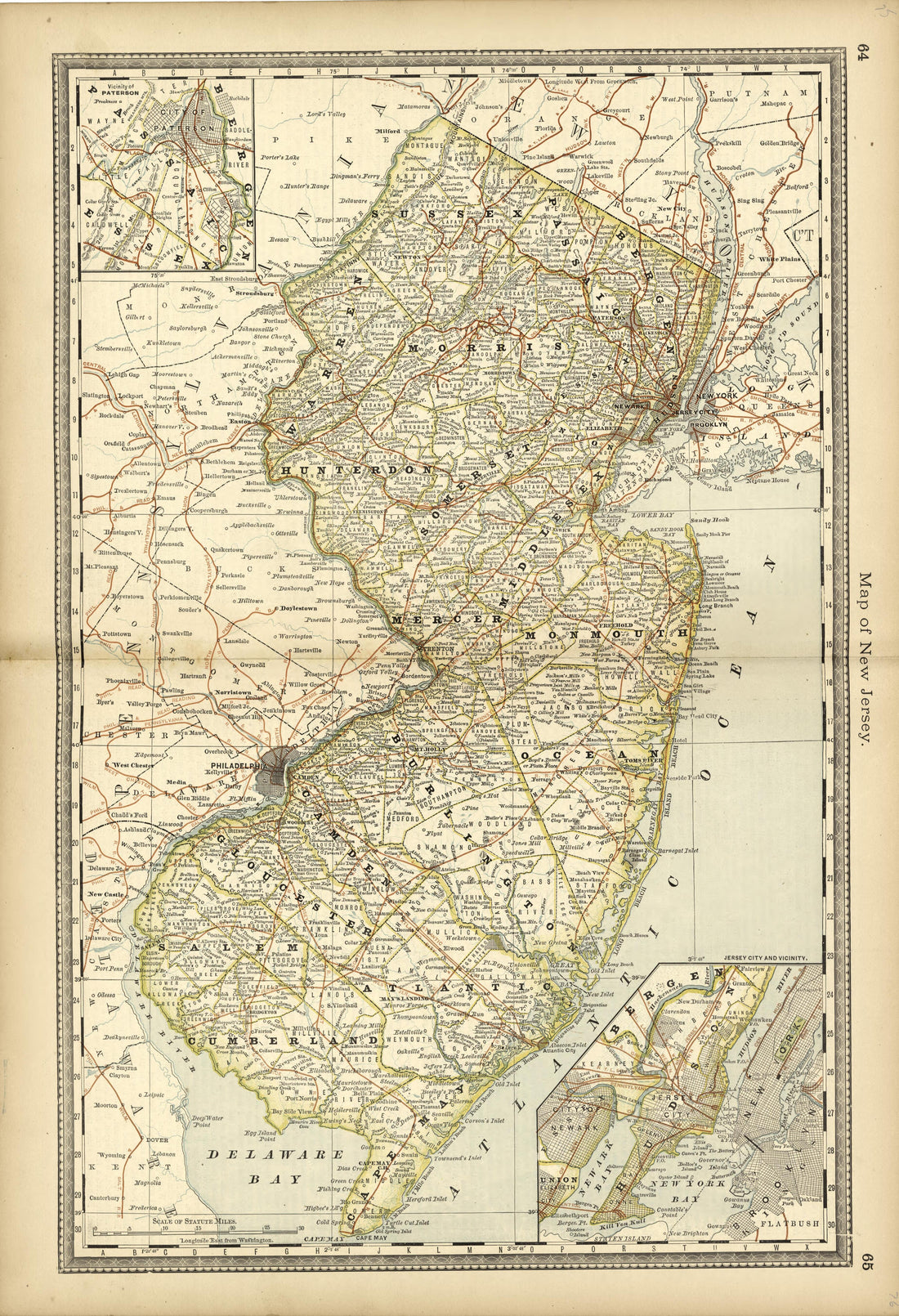This old map of Pleasants County, , West Virginia, Wood County was created by H.H. Hardesty (Firm) in 1882