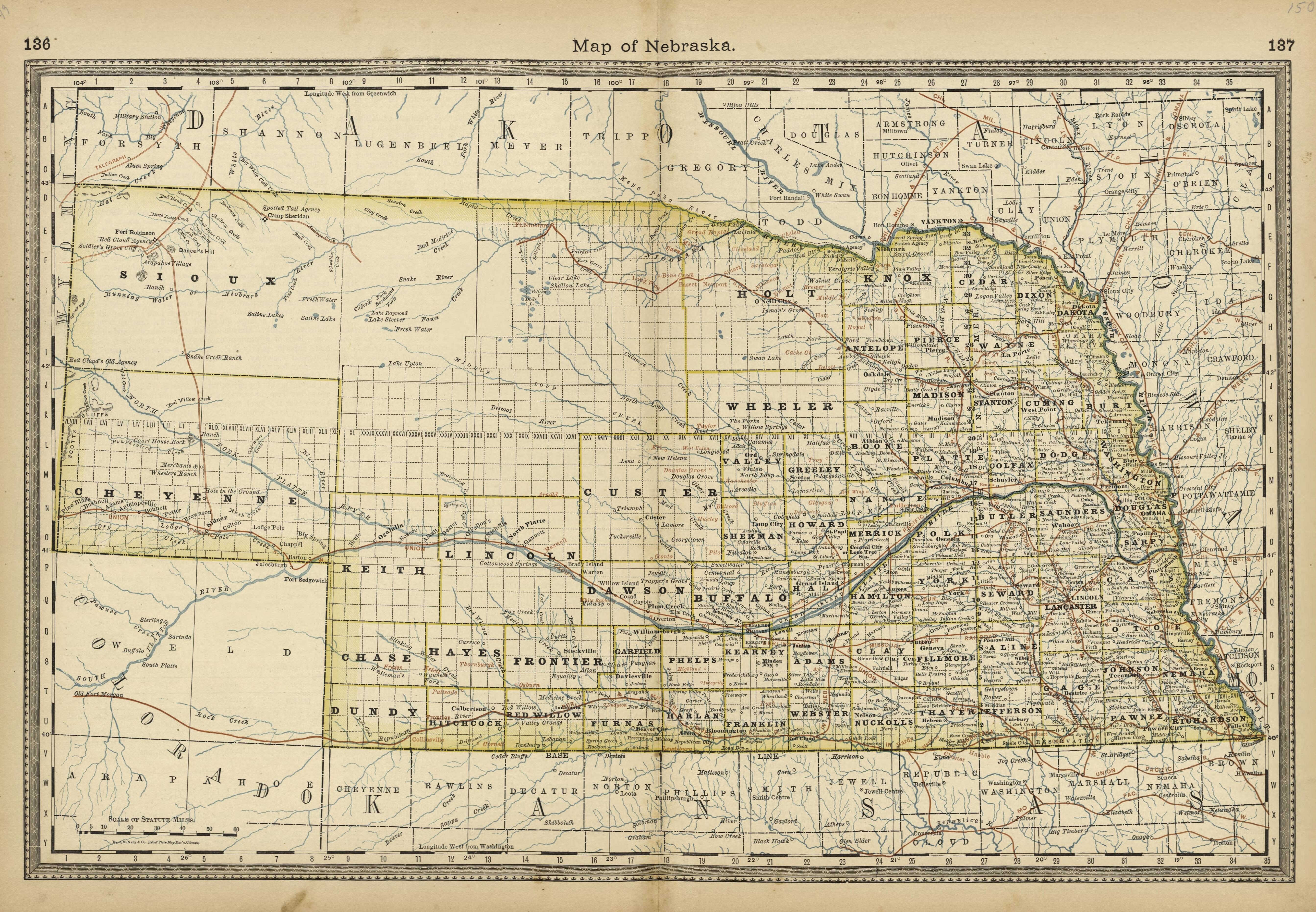 This old map of Pleasants County, , West Virginia, Wood County was created by H.H. Hardesty (Firm) in 1882