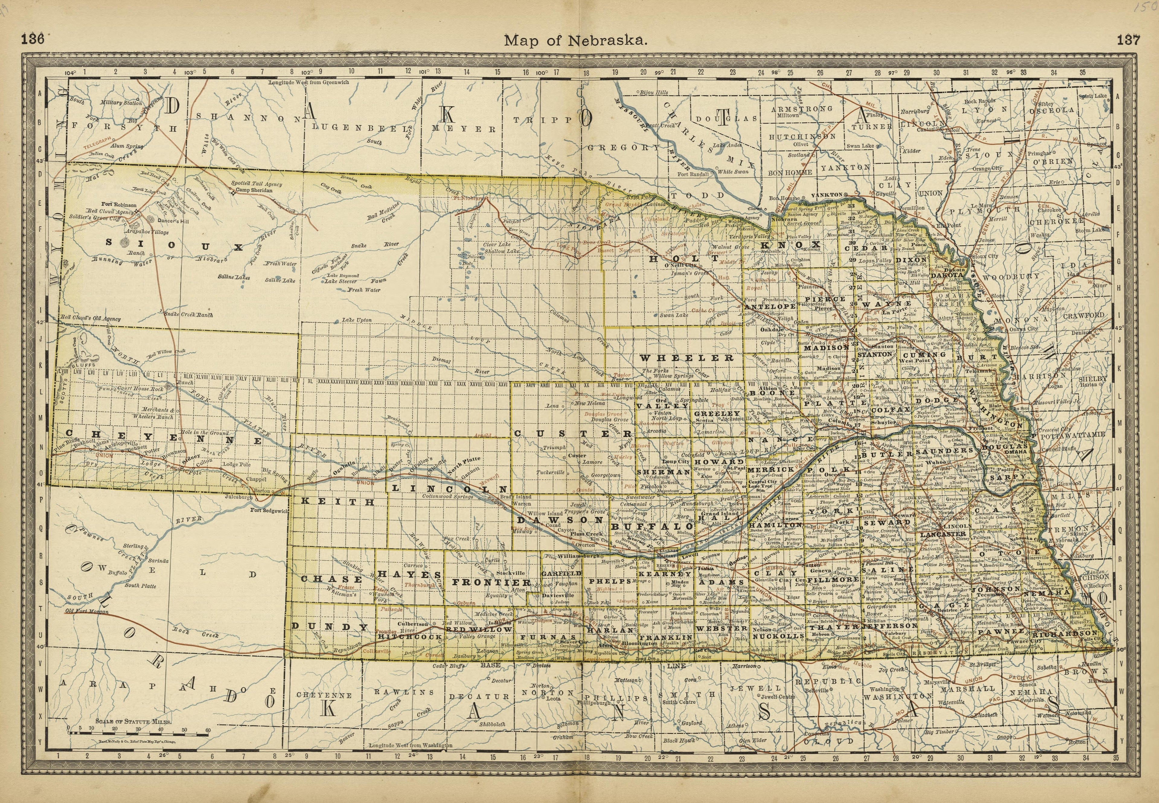 This old map of Pleasants County, , West Virginia, Wood County was created by H.H. Hardesty (Firm) in 1882
