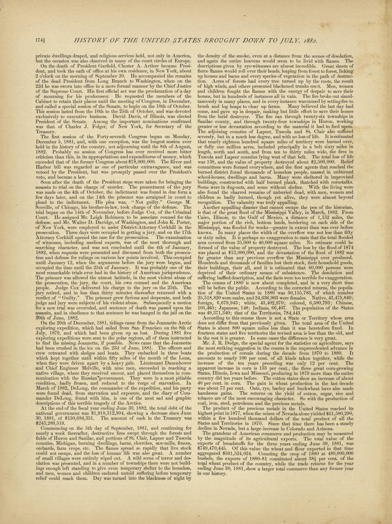 This old map of Pleasants County, , West Virginia, Wood County was created by H.H. Hardesty (Firm) in 1882