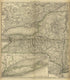 Map of New York from Historical Hand-atlas, Illustrated, Containing Large Scale Copper Plate Maps of Each State and Territory of the United States, and the Provinces of Canada, Together With a Complete Reference Map of the World, … 1882 by Relic Map Company