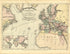 No. 1 the Scripture World and Surroundings from Historical Hand-atlas, Illustrated, Containing Large Scale Copper Plate Maps of Each State and Territory of the United States, and the Provinces of Canada, Together With a Complete Reference Map of the W... by Relic Map Company