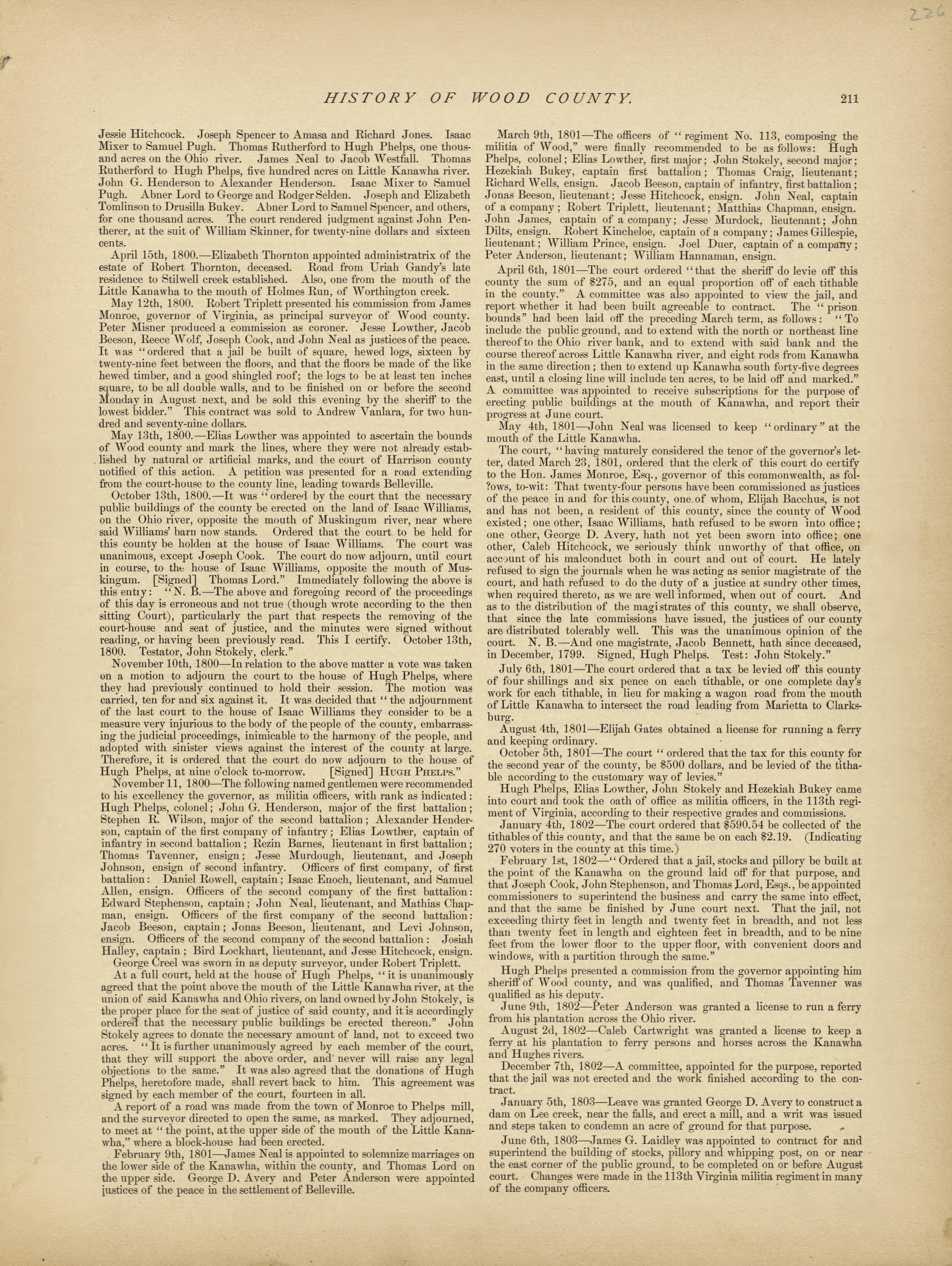 This old map of Pleasants County, , West Virginia, Wood County was created by H.H. Hardesty (Firm) in 1882
