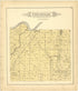 Cincinnati from Plat Book of Tazewell County, Illinois 1891 by Relic Map Company