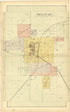 Delavan from Plat Book of Tazewell County, Illinois 1891 by Relic Map Company