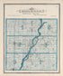 Map of Orono and Cedar from Atlas of Muscatine County, Iowa : Containing Maps of Villages, Cities and Townships of the County, Maps of State, United States and World : Farmers Directory, Business Directory, General Information, Analysis of … 1899 by Relic Map Company